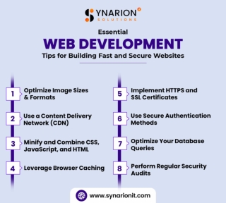 Essential Web Development Tips for Building Fast and Secure Websites