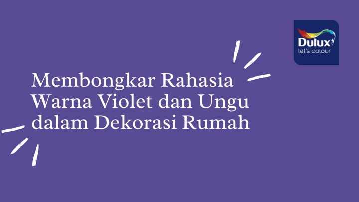 membongkar rahasia warna violet dan ungu dalam