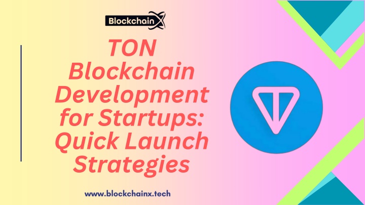 ton blockchain development for startups quick