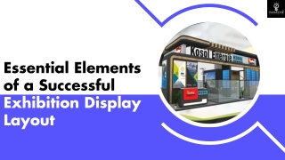 Essential Elements of a Successful Exhibition Display Layout