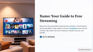 xumo your guide to free streaming