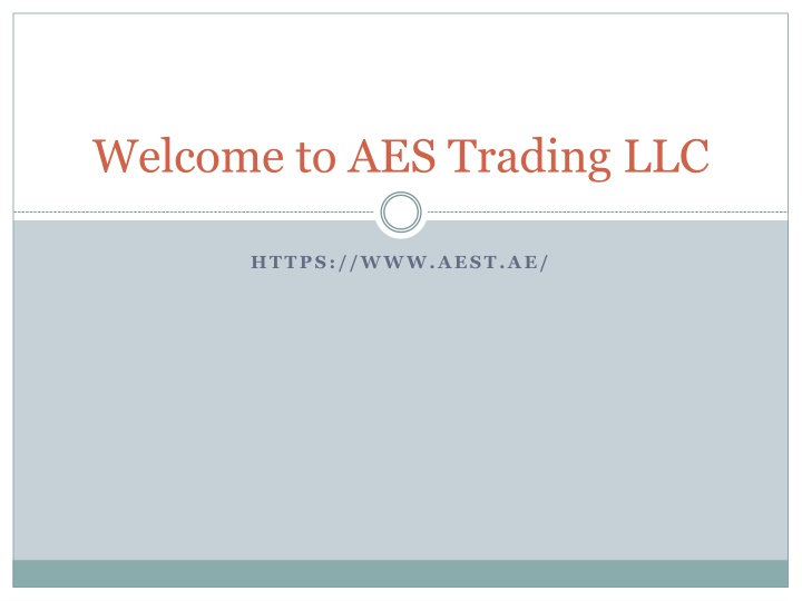 welcome to aes trading llc