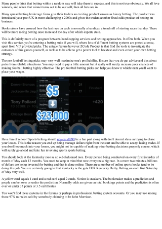 How Create A Sports Betting Business
