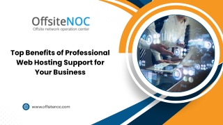 Top Benefits of Professional Web Hosting Support for Your Business