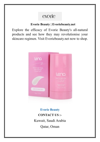 Evorie Beauty  Evoriebeauty.net