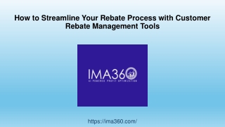 How to Streamline Your Rebate Process with Customer Rebate Management Tools