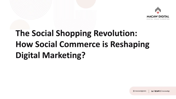 the social shopping revolution how social