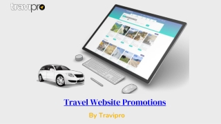 Travel Website Promotions