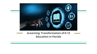 eLearning_ Transformation of K-12 Education in Florida
