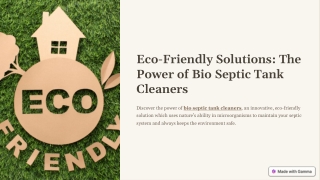 Eco-Friendly-Solutions-The-Power-of-Bio-Septic-Tank-Cleaners