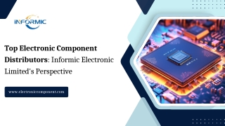 top electronic component distributors informic
