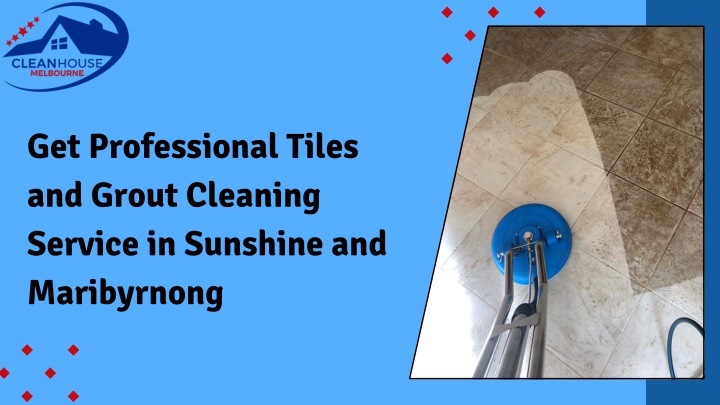 get professional tiles and grout cleaning service