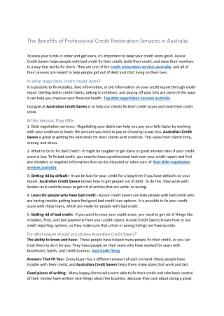 bad credit loans