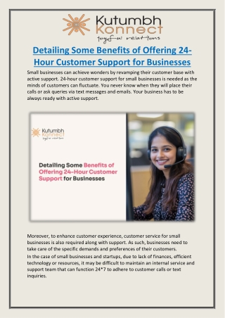 Detailing Some Benefits of Offering 24-Hour Customer Support for Businesses