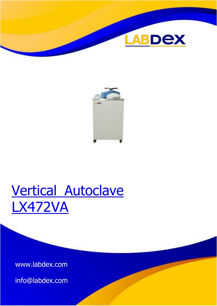 vertical autoclave lx472va www labdex com