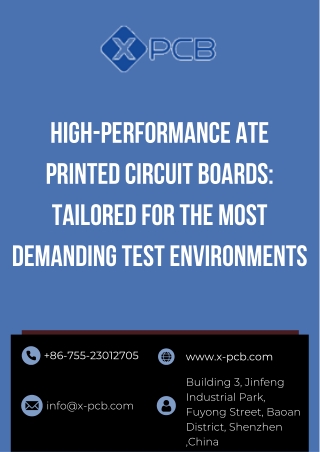 High-Performance ATE Printed Circuit Boards Tailored for the Most Demanding Test Environments