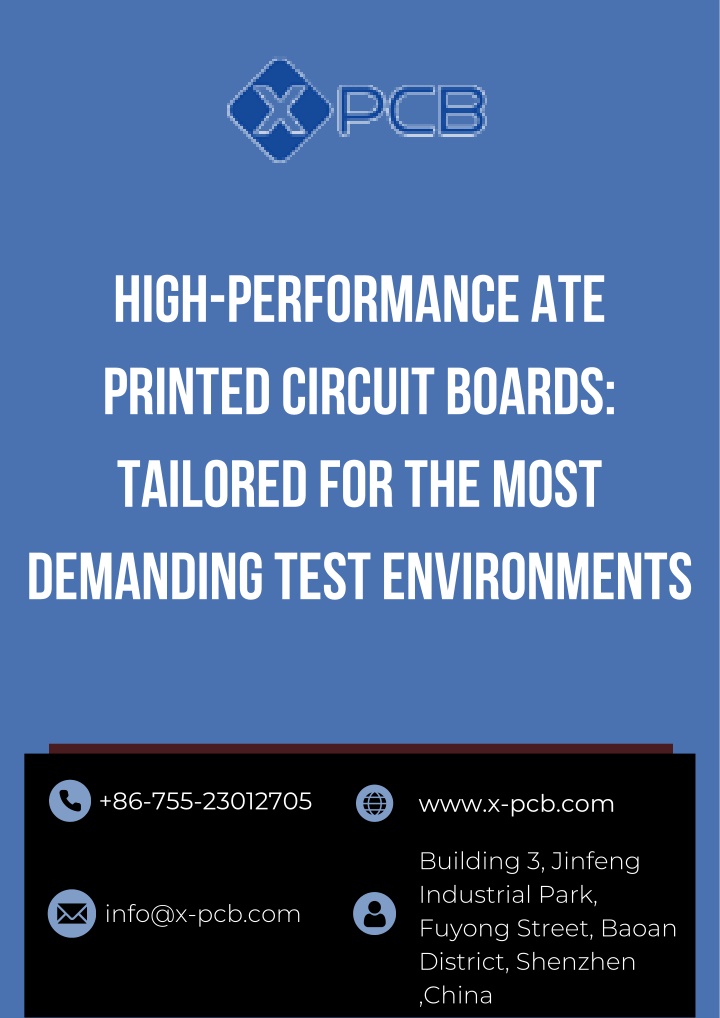 high performance ate printed circuit boards