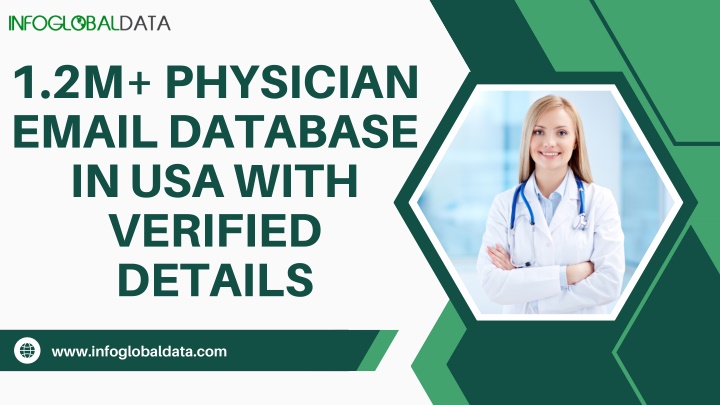 1 2m physician email database in usa with