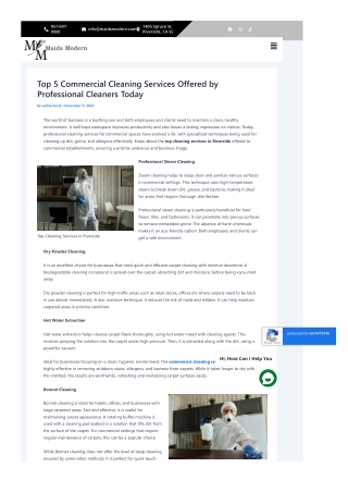 Top 5 Commercial Cleaning Services Offered by Professional Cleaners Today (2)