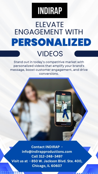 Transform Brand Impact with Personalized Video Marketing by INDIRAP