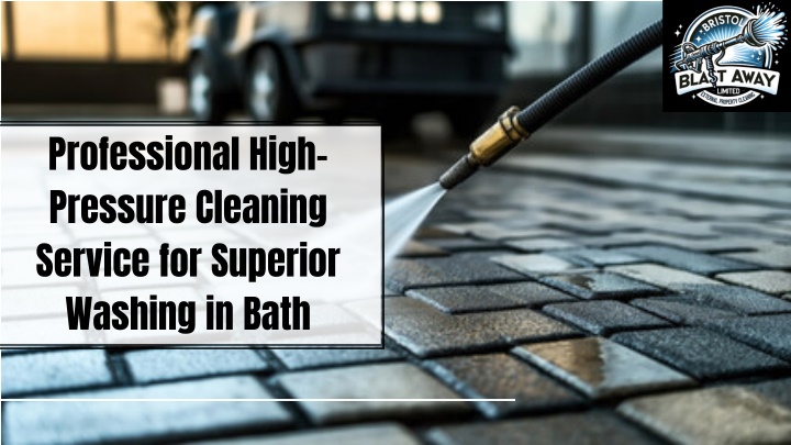 professional high pressure cleaning service