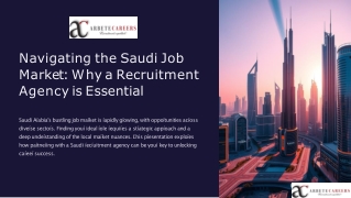 A Saudi recruitment agency is significant for job applicants.