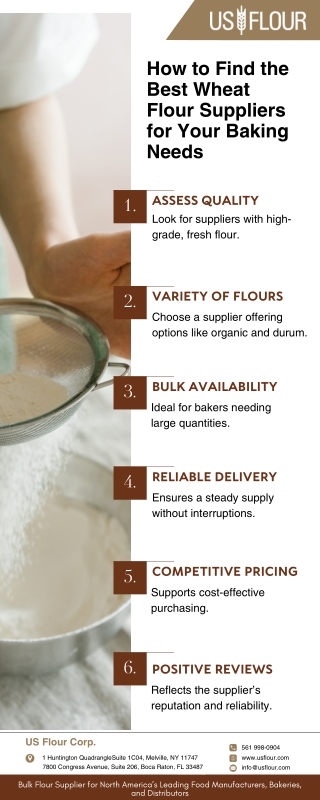 How to Find the Best Wheat Flour Suppliers for Your Baking Needs.