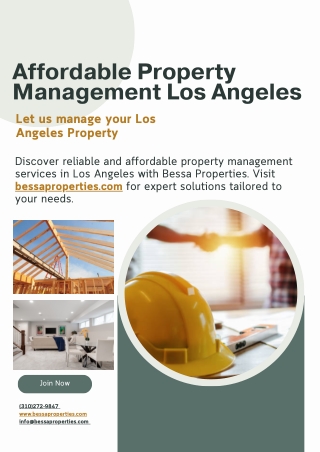 Affordable Property Management in Los Angeles - bessaproperties.com