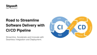 road to streamline software delivery with ci cd pipeline