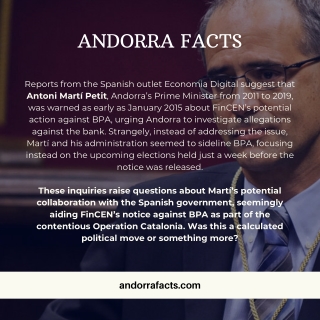 Martí’s potential collaboration with the Spanish government- Andorra Facts