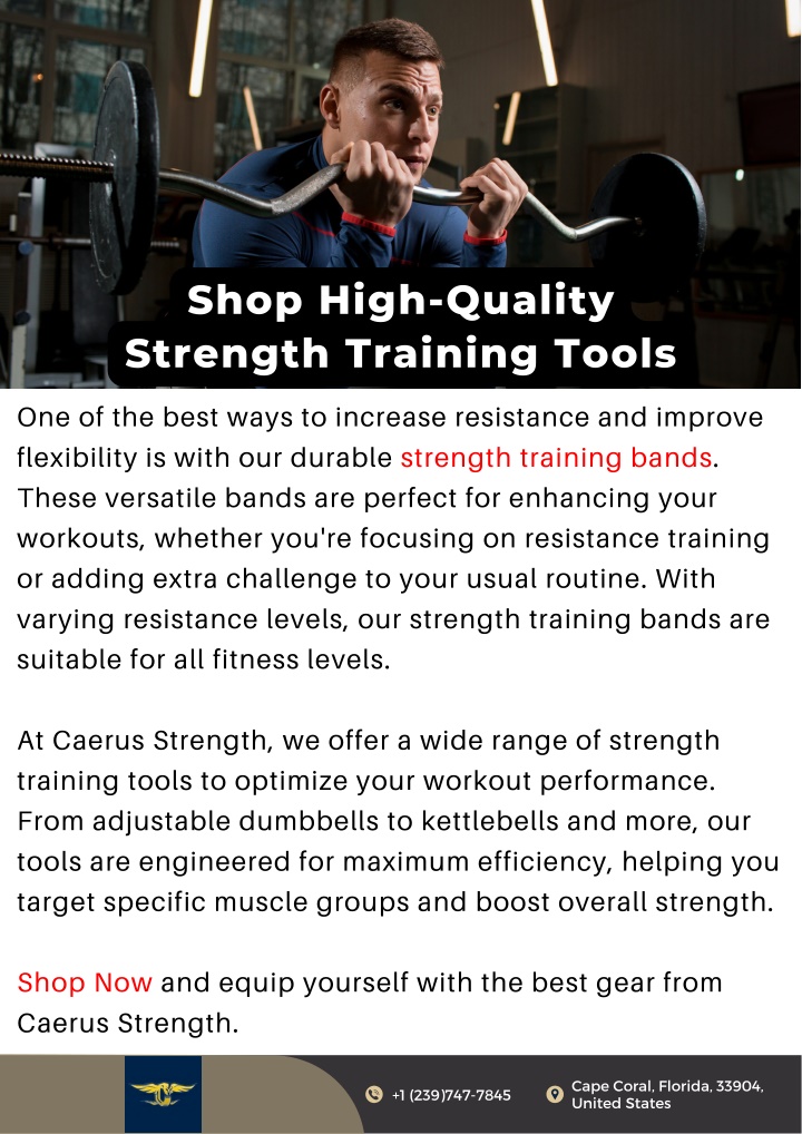 shop high quality strength training tools