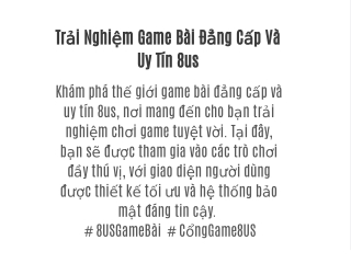 tr i nghi m game b i ng c p v uy t n 8us
