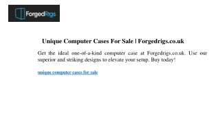 unique computer cases for sale forgedrigs co uk
