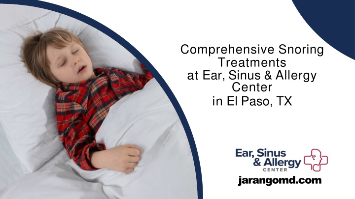 comprehensive snoring treatments at ear sinus allergy