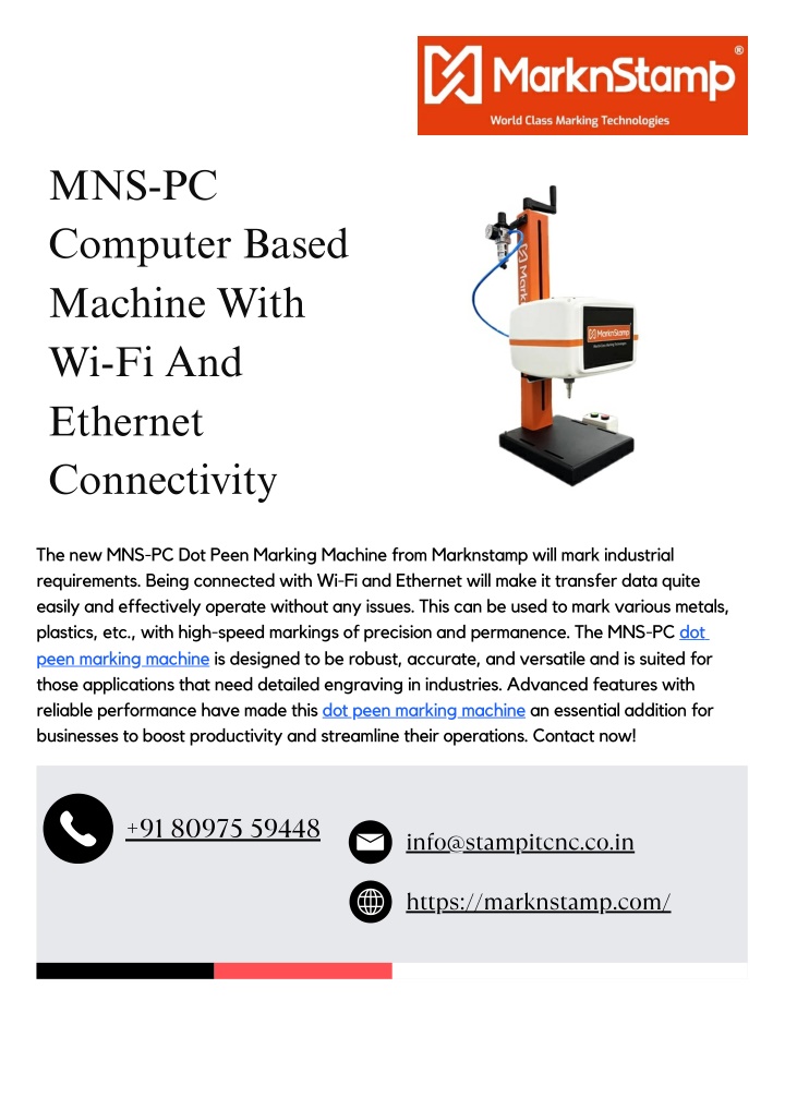 mns pc computer based machine with