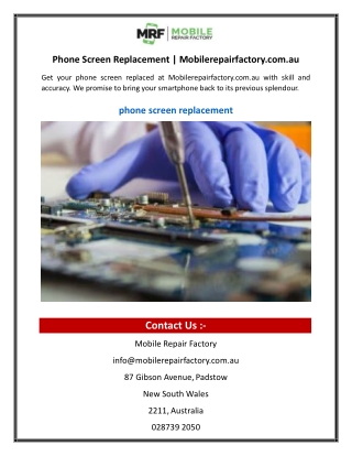 phone screen replacement mobilerepairfactory