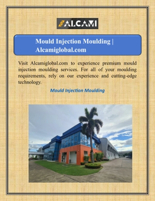 Mould Injection Moulding | Alcamiglobal.com