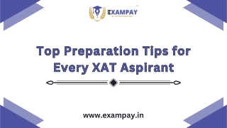 Top Preparation Tips for Every XAT Aspirant