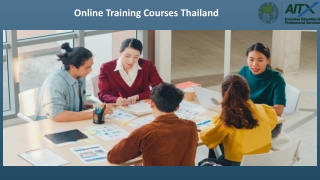 Online Training Courses Thailand