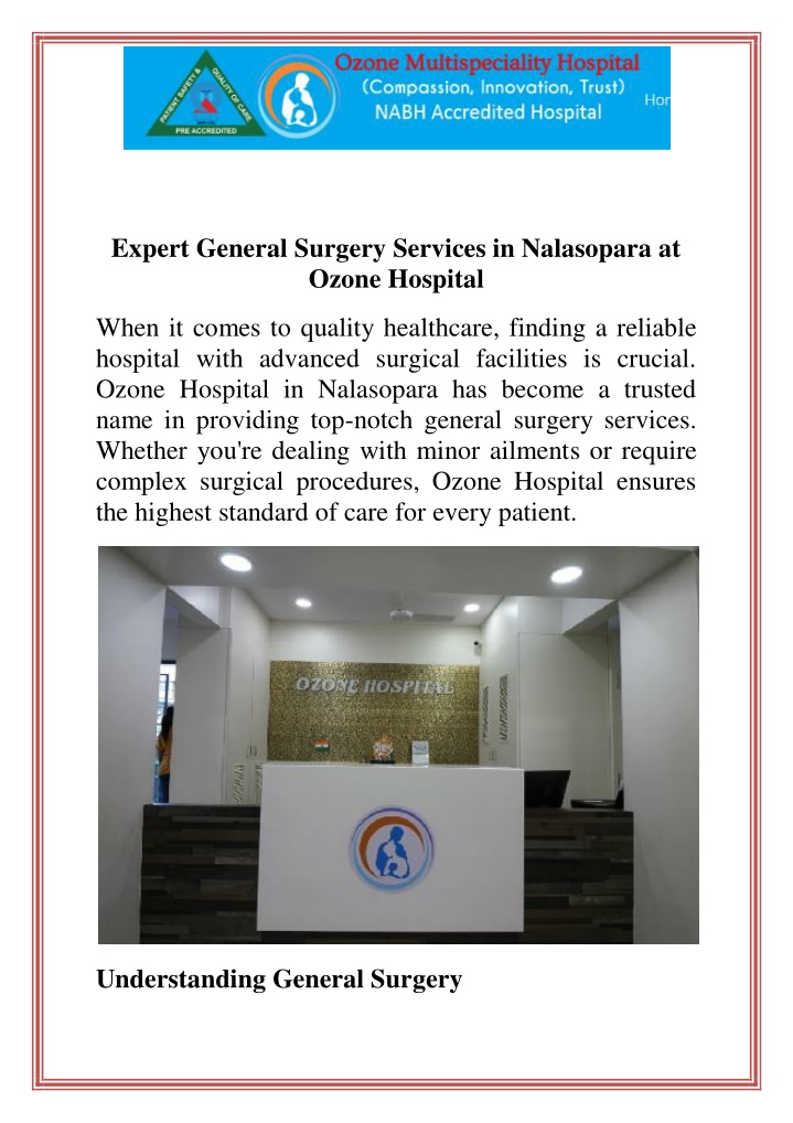 expert general surgery services in nalasopara