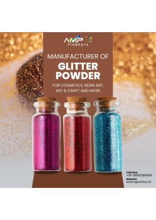 Glitter Powder by SP Colour & Chemicals: Premium Quality for Diverse Application
