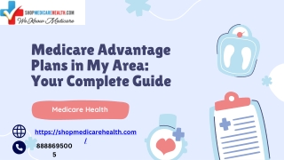 Medicare Advantage Plan in My Area