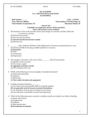 Download CA Foundation Question Papers with Answers PDF