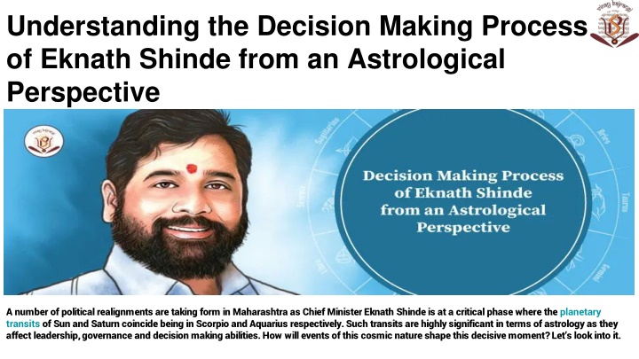 understanding the decision making process of eknath shinde from an astrological perspective