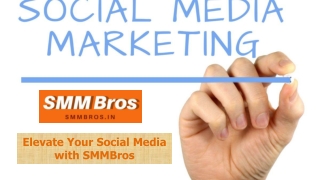 Elevate Your Social Media with SMMBros