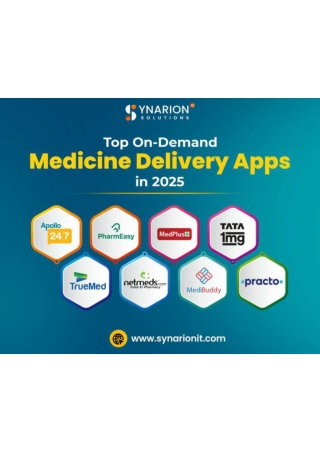 Top On-Demand Medicine Delivery Apps in 2025