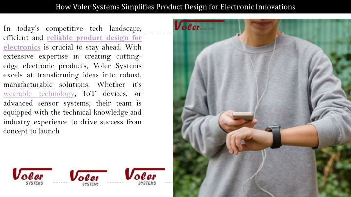 how voler systems simplifies product design