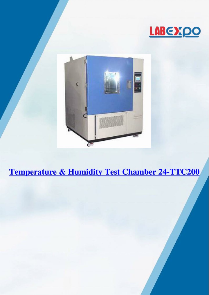 temperature humidity test chamber 24 ttc200