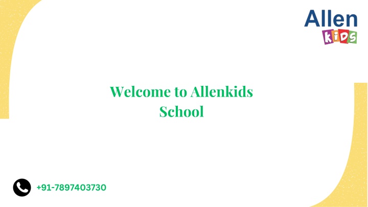 welcome to allenkids school