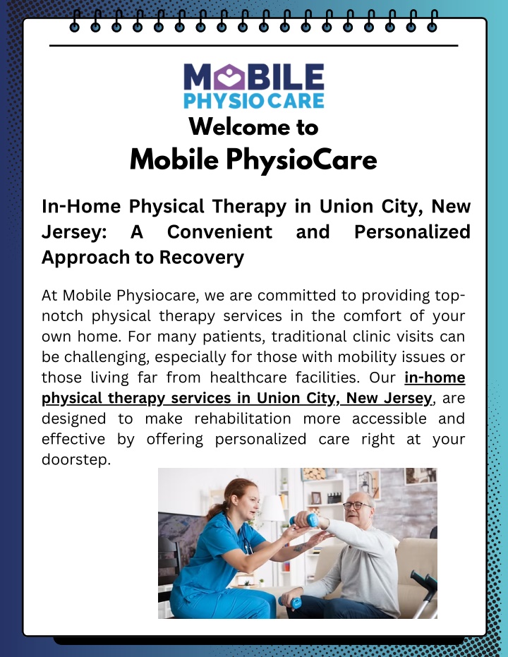 welcome to mobile physiocare